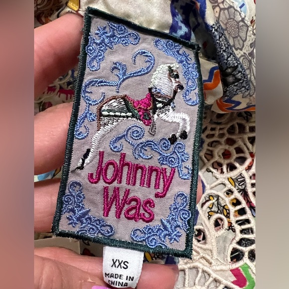 Johnny Was Stano Monroe Silk Tunic size xxs NWT xs small - Picture 2 of 15